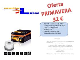 OSRAM V16LED - LUZ LED V16  OSRAM GEOLOCALIZADA HOMOLOGADA RED 3.0 DGT